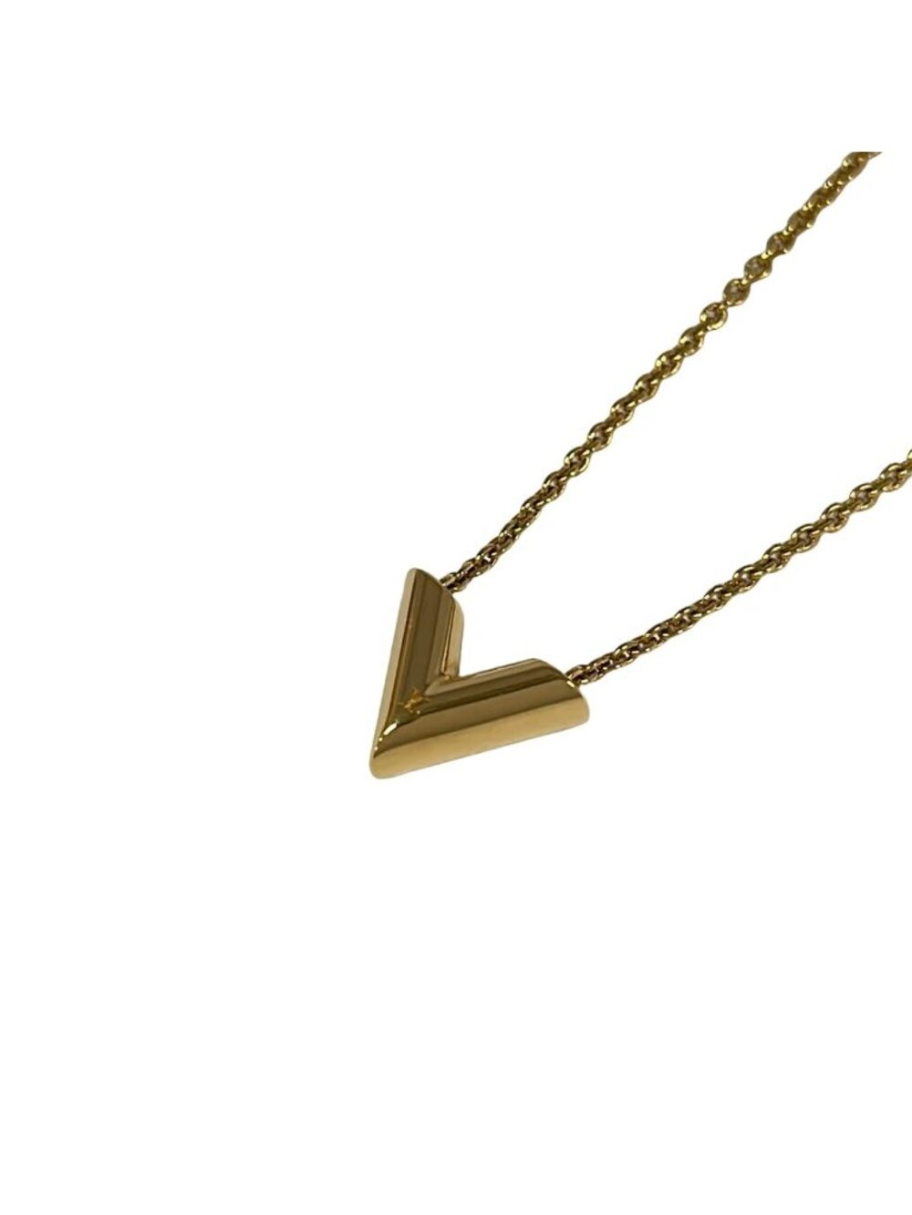 Louis Vuitton Necklace Essential V Gold